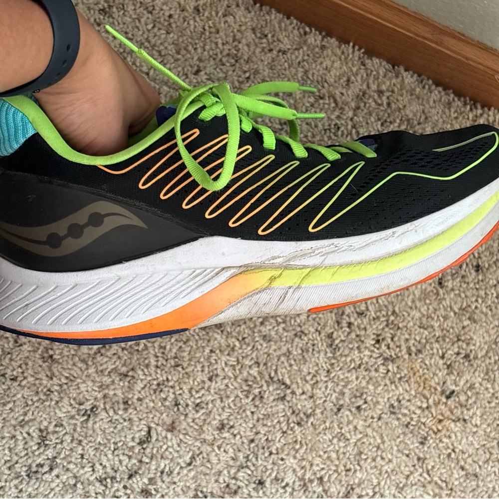 Saucony Men's Endorphin Shift with Speedroll technology Athletic Shoes US 9 - Picture 11 of 14